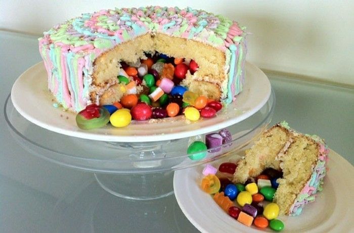ziua de nastere tort-retete-frumos-design-de-plăcintă delicioase Surprise