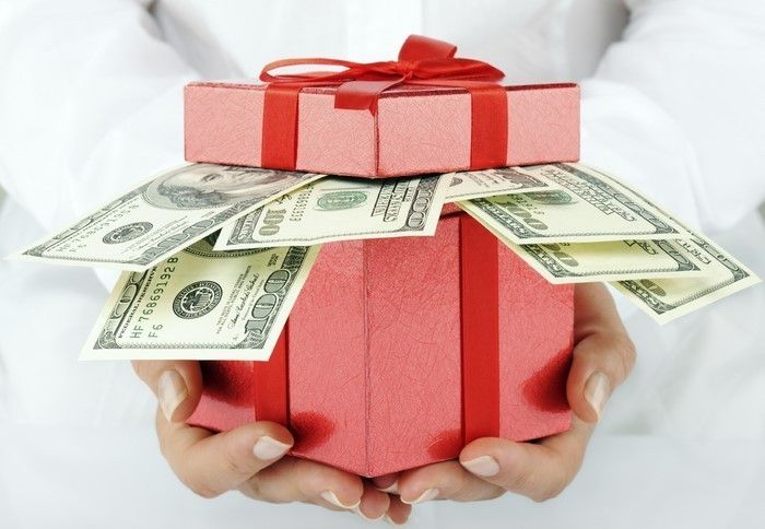 pieniężnej dar-wesele-a-box pełną pieniędzy
