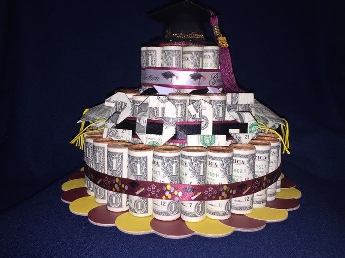 pieniężnej dar-wesele-ciasto pieniędzy