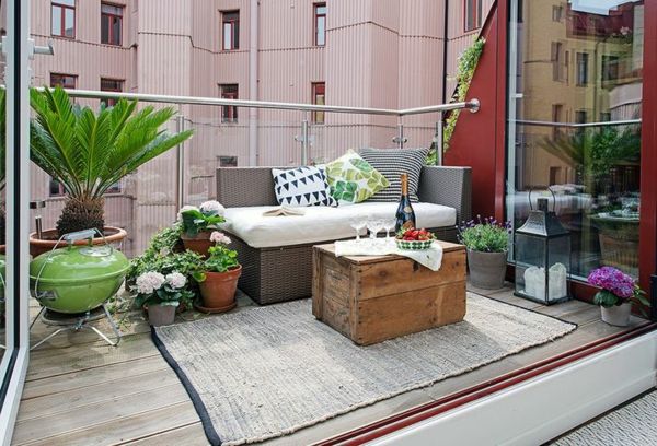 koselig-'modern terrasse utforming