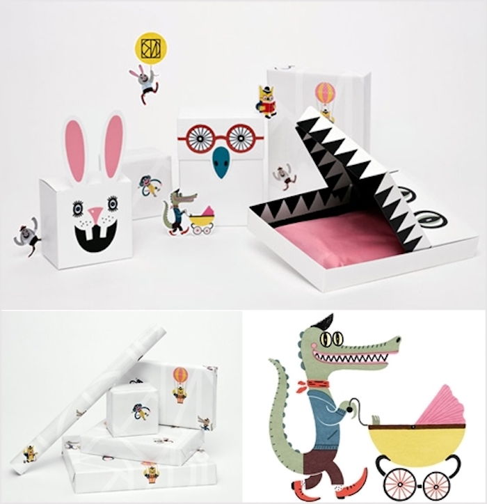 Fotografická koláž, Kid Gift Pack, Bunny Wrap, Owl Wrap