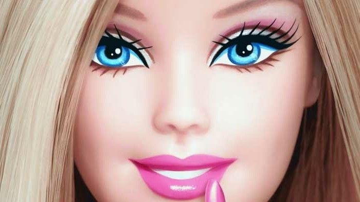 boyalı-göz barbie-bak kendin yap-create-to-home-ile-kız-büyük-gözler tam dudaklar