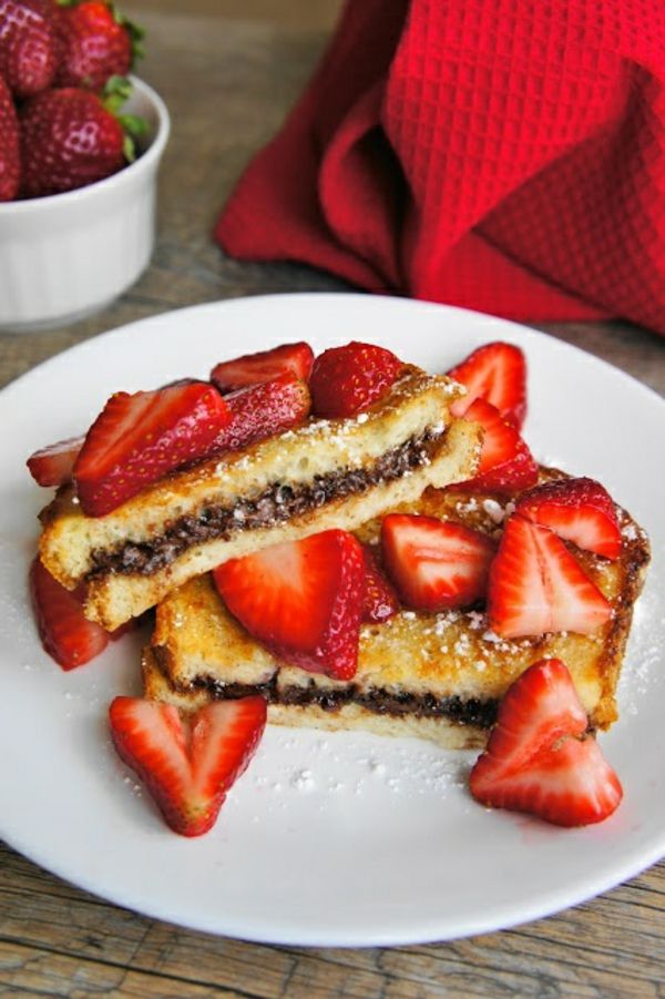 sveiki-pusryčių idėjos-Yummy-pusryčiai-sveikas-pusryčiai-braškių pyragas-Recipes-