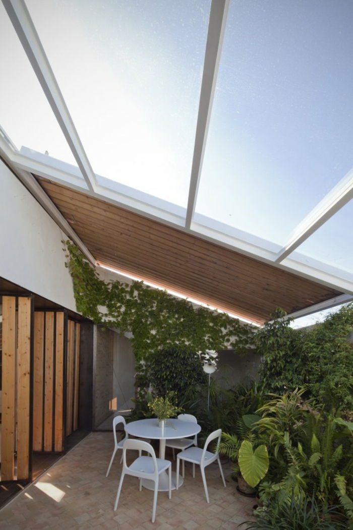 sklenená stena, terasa-penthouse-design