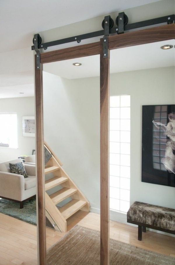design-interior-design-ideas portas de vidro-innenüren-de madeira interior