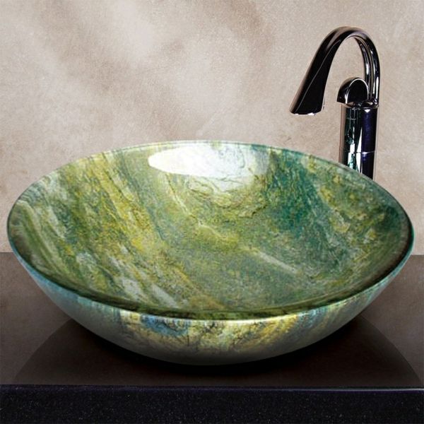 gröna toner-the-sink-design idé