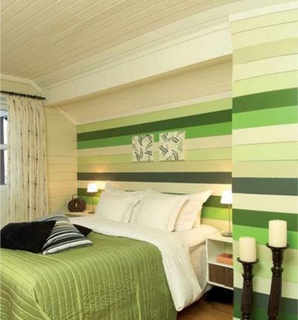 green-wall design-for-sypialni-inny-dopracowany