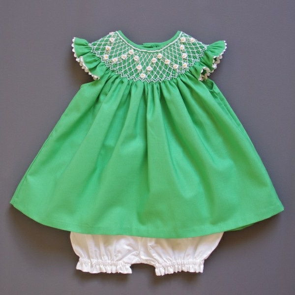 grön - bebis dress-baby mode barn fashion-sweet-babykläder-cheap-baby-baby saker mode låg