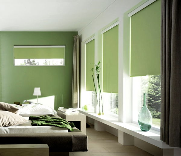 zelena soba moderno jalozin zeleno oblikovanje