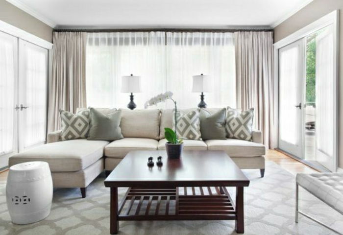 šedo-color wall-for-obývacej izbe, s veľmi zaujímavou stenových farieb-nápady