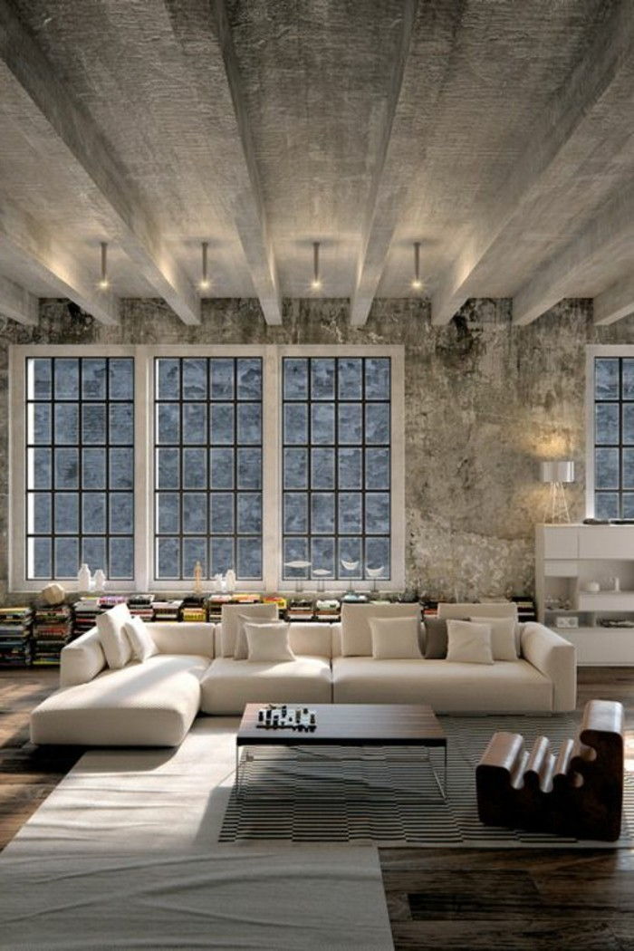 Gray-modell vardagsrum-store-room ceiling-lyx atmosfär