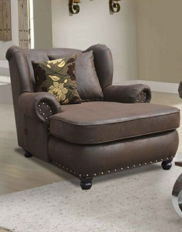 veľká obývacia izba-sedačková lanová hnedá farba