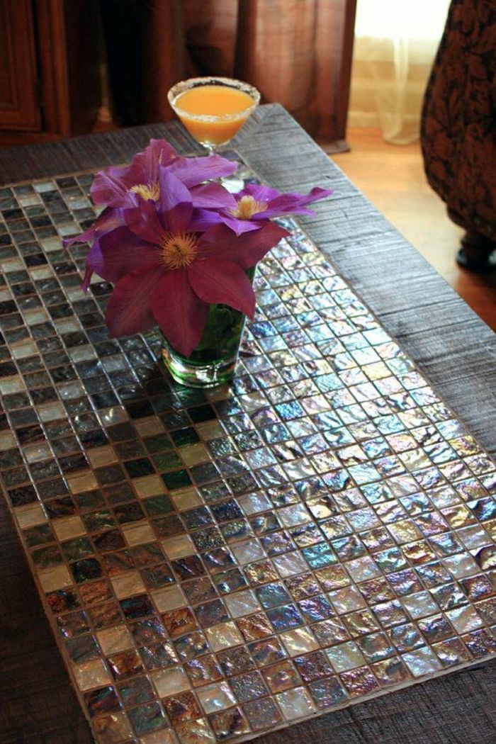 hälzerner Cafea Tabelul de decorare Mozaic