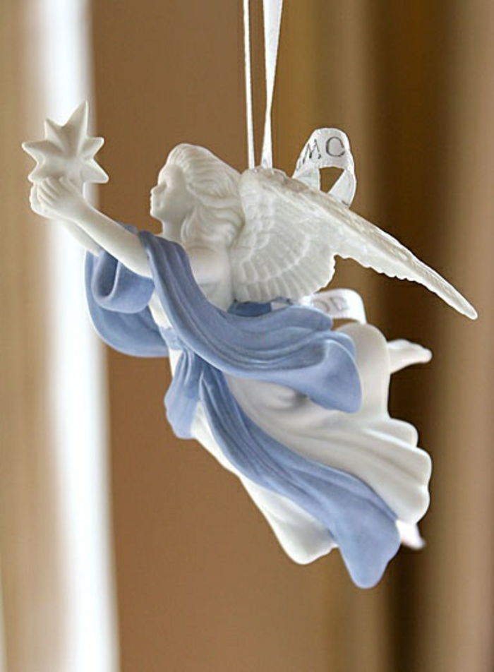 appeso angeli angelo carattere di porcellana