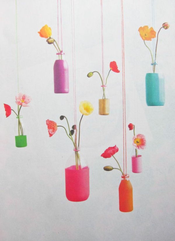 visí-izbové rastliny kvety vázy