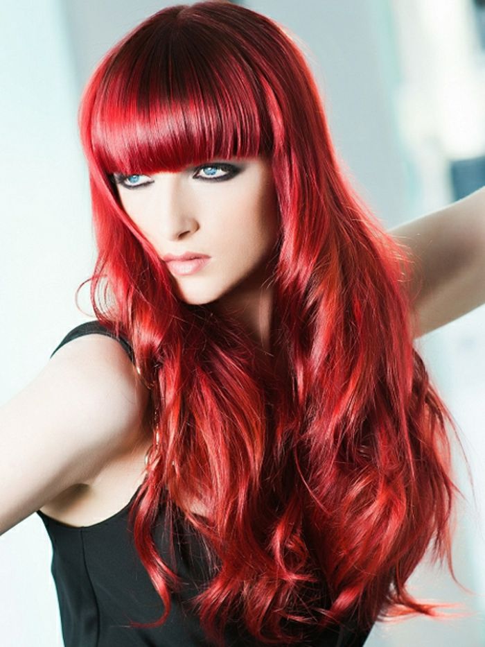 hårfarge-red ponni-vakre-bilder