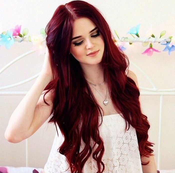 haarkleur, rood en super-mooie-long-hair