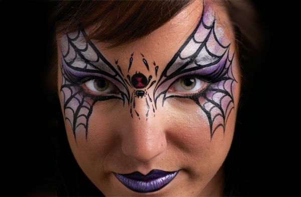Helovinas makiažo idėjos ragana voras-tarp-the-akis