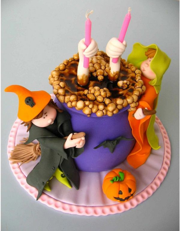 Halloween koláče-zaujímavá myšlienka,