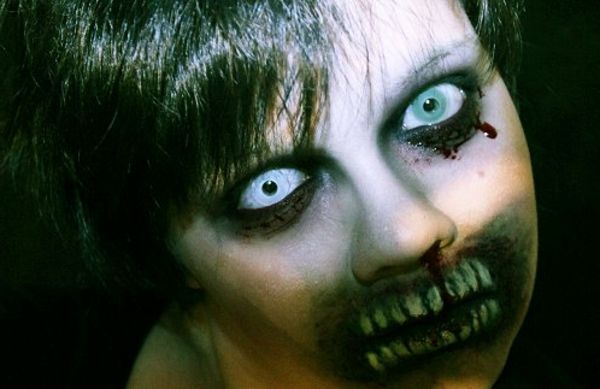 Helovinas Zombie-makiažas-cool nuotrauka
