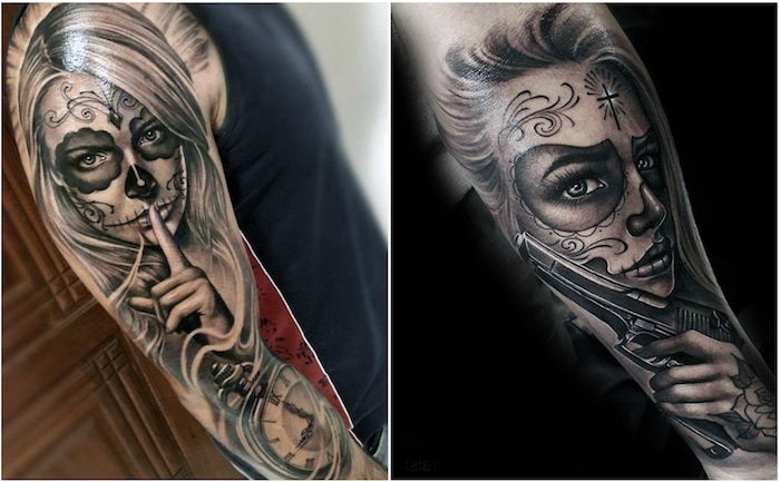 La Catrina Tattoo Arm