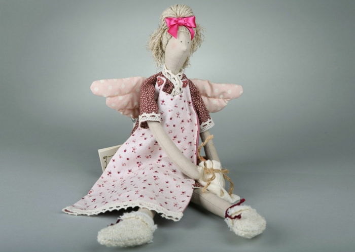 Angeli Ročno lutka dekompresijski-Angel-tekstil