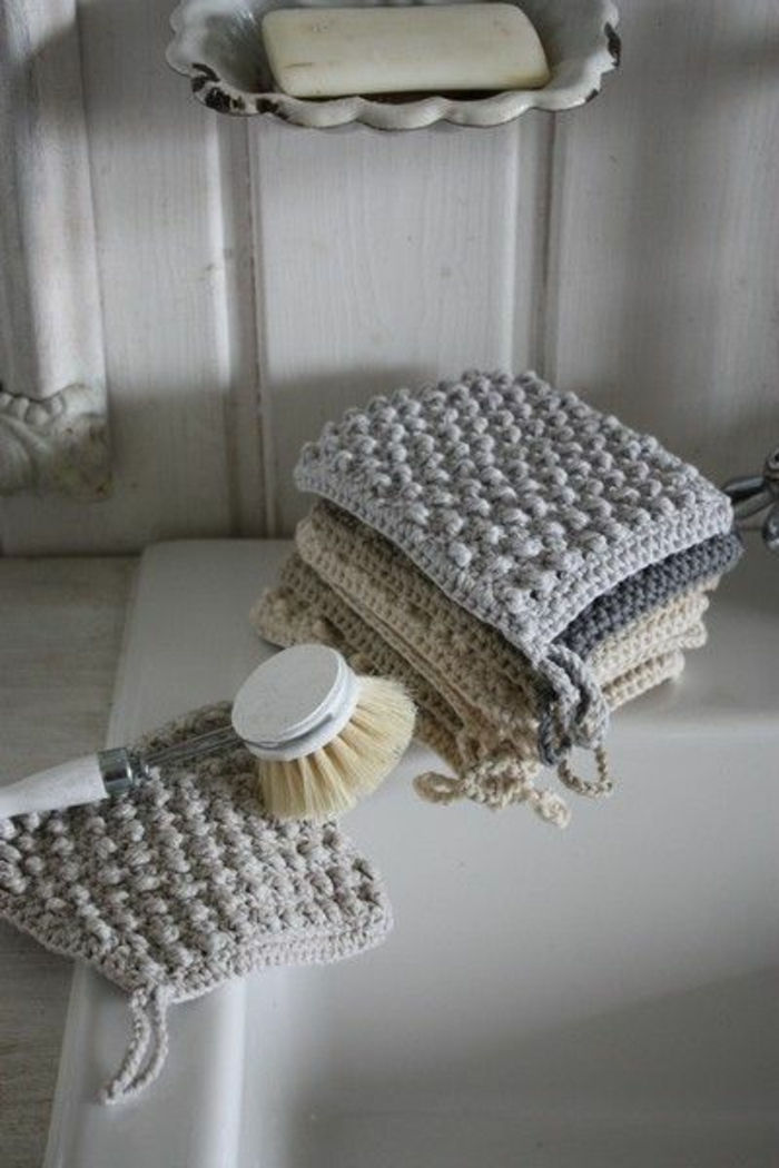 Stilul Handmade-baie tricotate accesorii-ponosit-chic