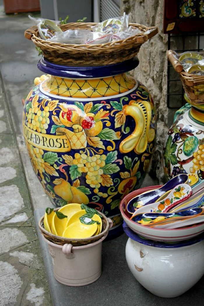 style-Ravello ręcznie malowane naczynia stołowe kraju Włochy
