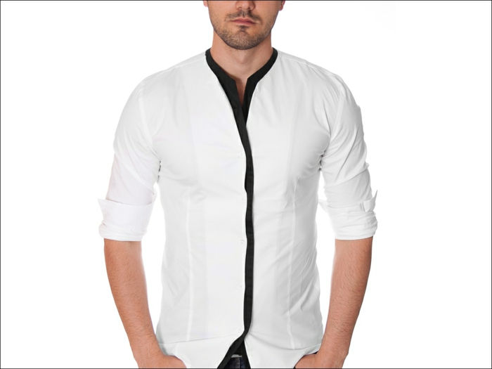 marškinėliai-ne-apykaklė-balta-dizainas-super atrodo