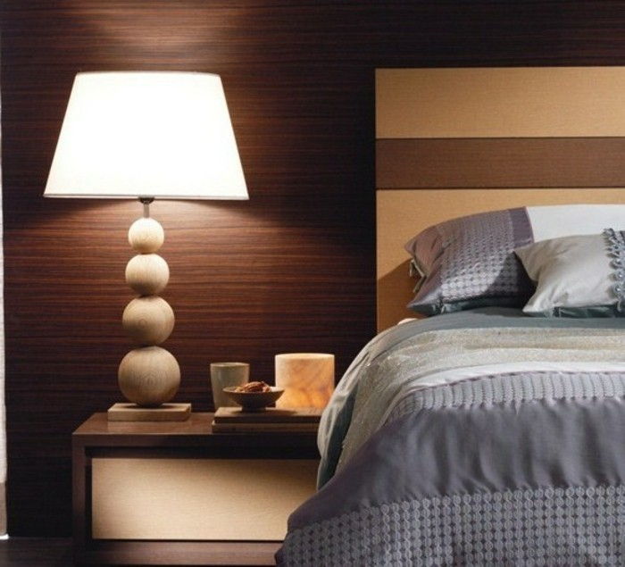 vacker modell sovrum super dekorativ belysning