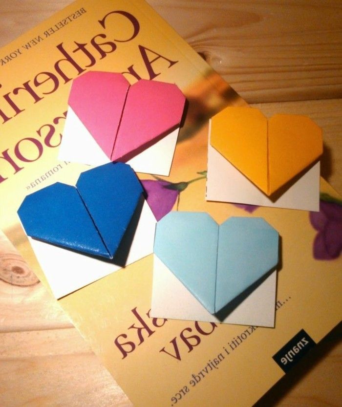 herze-zanaat-origami-modelleri-in-renkli renkli kendin yap-make
