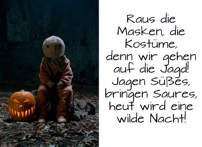 小さなハロウィーンのモンスターとハロウィーンのカボチャを使った別の素敵な画像 - ハロウィンの言葉のテーマについての素晴らしいアイデアもあります