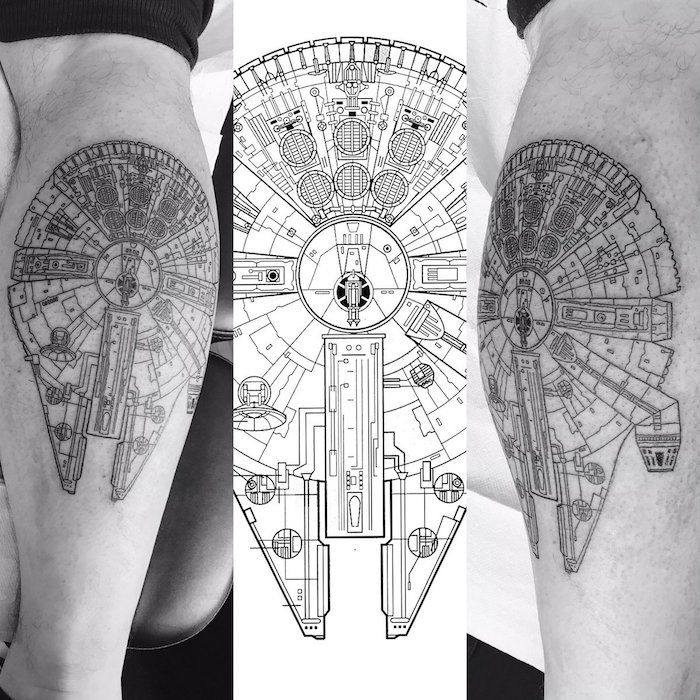 star tatuaje războaie idei - mâinile cu un tatuaj mare de războaie stele cu un star alb războaie nave spațiale mileniu