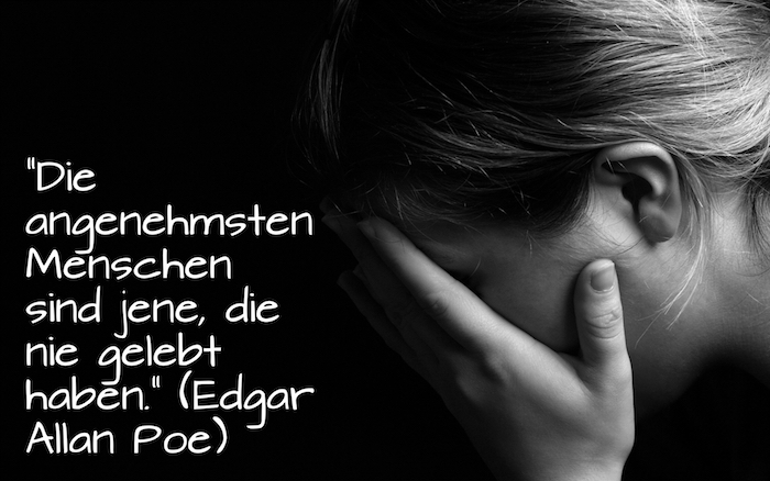 citovať od edgar alan poe na túto tému - smutné obrázky a smutný pláč - smutná mladá žena pláči