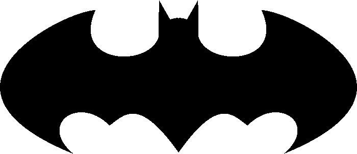 Você gosta desta idéia para um logo preto com um batman preto voador - ideia para um logotipo batman
