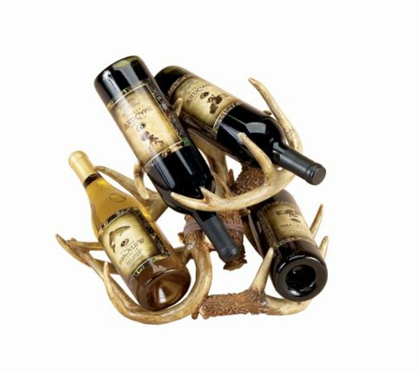 deer-deko-holder-for-wine-bottles- białe tło