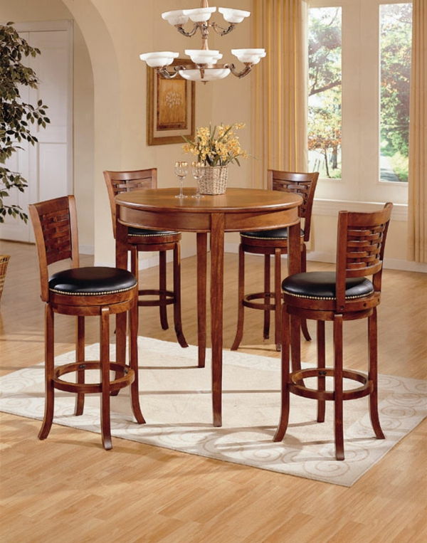 stoli z visokimi mizami in stoli, ki niso iz lesa, beige
