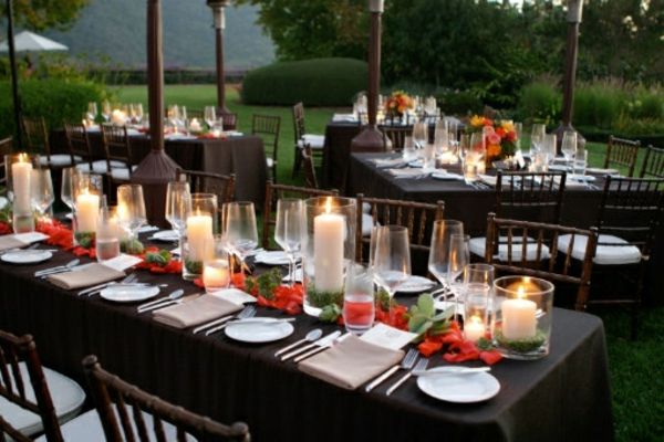 vestuvių dekoracijos-už-stalo super gražus žvakės romantišką atmosferą