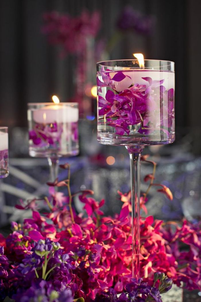 Hochzeitsdeko-purple-flower-Tischdeko-Tischdekoration-wedding