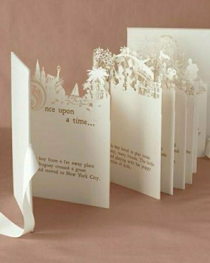 poročni papir-super-kreativna zasnova pravljica pravljica Oblika Romantična zgodba