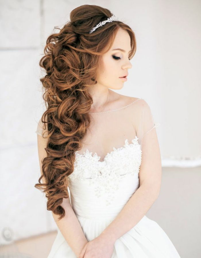 Vestuvių šukuosena-Look trunkantis plaukų sodrus-plaukų beautiful-