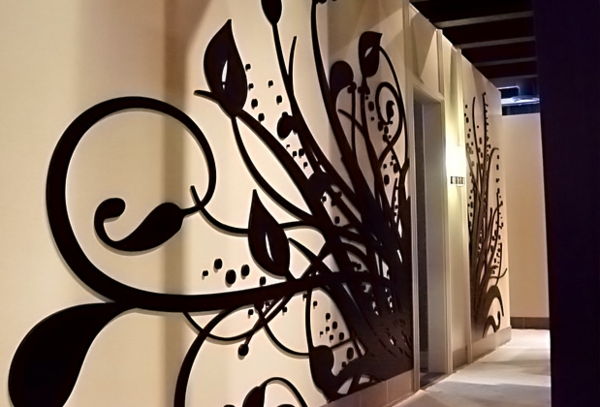 hout-wand-decoratie-mooi-vormen-op-de-muur - ontwerp zeer modern