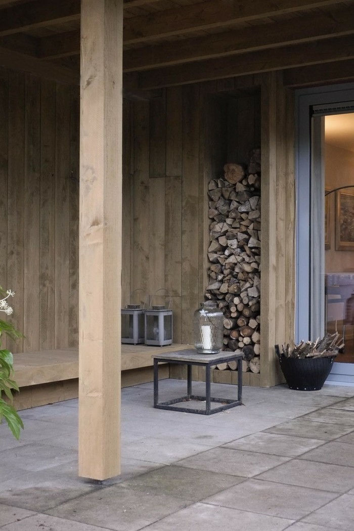 din lemn Casa-Toscana-verandă