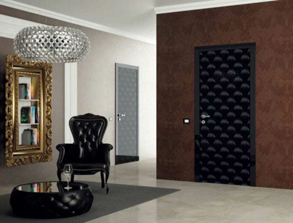 drewniane drzwi-do-wnętrza-nowoczesne wnętrze-design-for-the - Apartament-