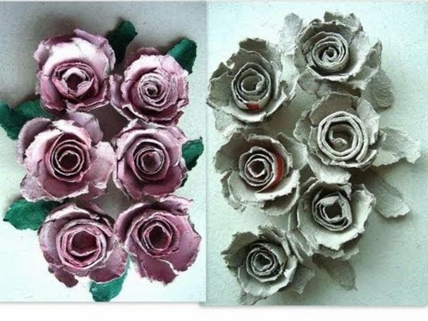 Origami-rožės spalvos