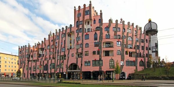 Hundertwasser-art-The-Citadela Grüne- von Magdeburg