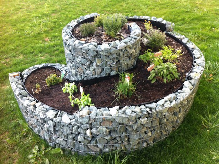 Aruncați o privire la această idee pe spirala de plante cu pietre și plante verzi - idee pe tema designului grădinii