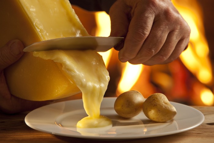 idei pentru raclette topirea brânzei topite alimente de cartofi de brânză