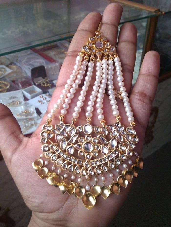Cristale indiene Bijuterii de aur Pearl