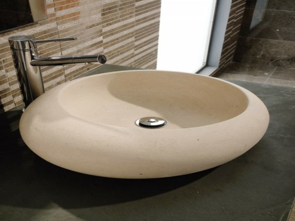 innovativ form-round-vask-design idé